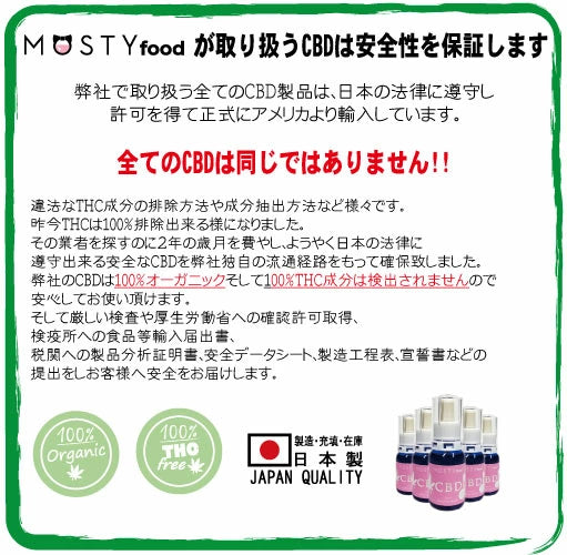 日本初！CBC鼻用保湿オイル(CBC1%CBD2% CBG2%)